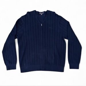 Michael Kors Black Zip-Up Sweater Cardigan